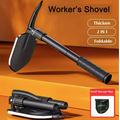 Tactical folding shovel