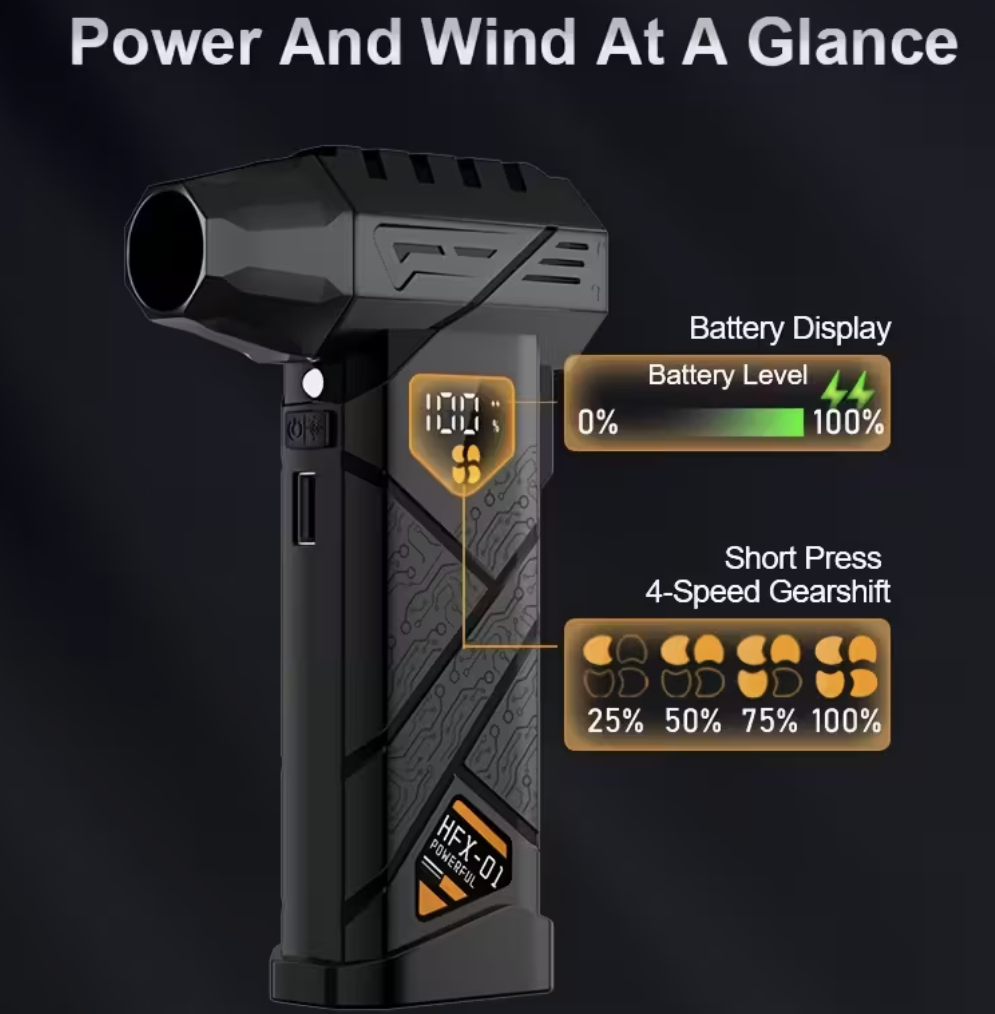 Powerful Portable Air Duster