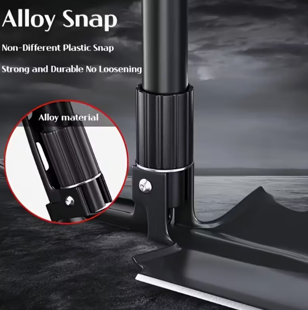 Tactical folding shovel